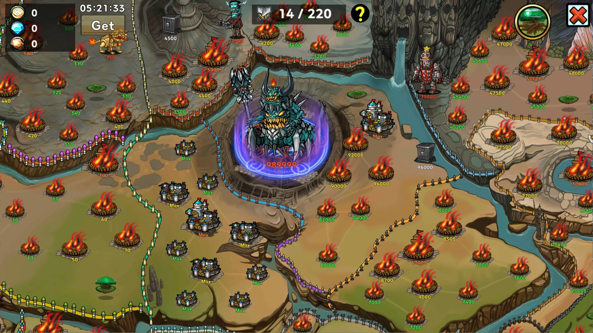 Tower Hero - Tower Defense RPG screenshot
