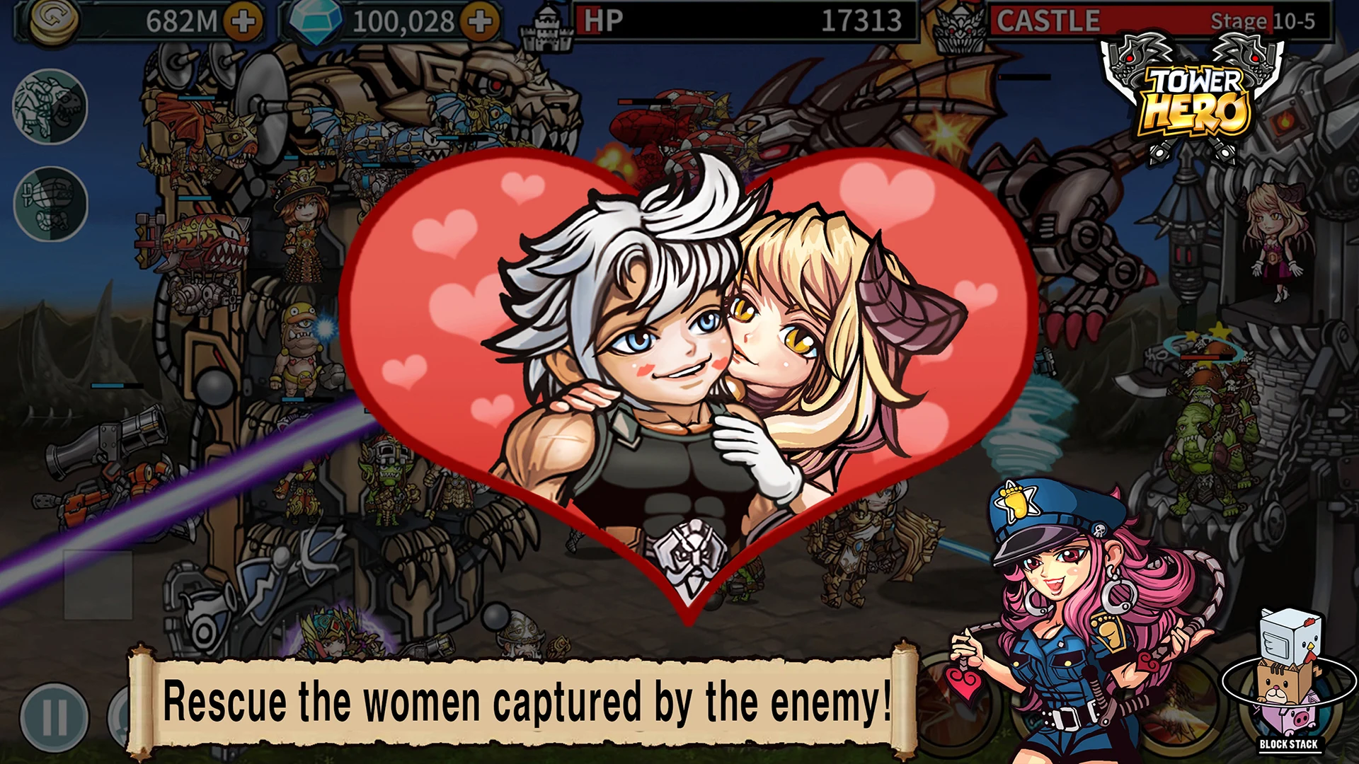 Tower Hero - Tower Defense RPG screenshot